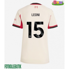 Liverpool Giovanni Leoni #15 Bortatröja Kvinnor 2025-26 Kortärmad